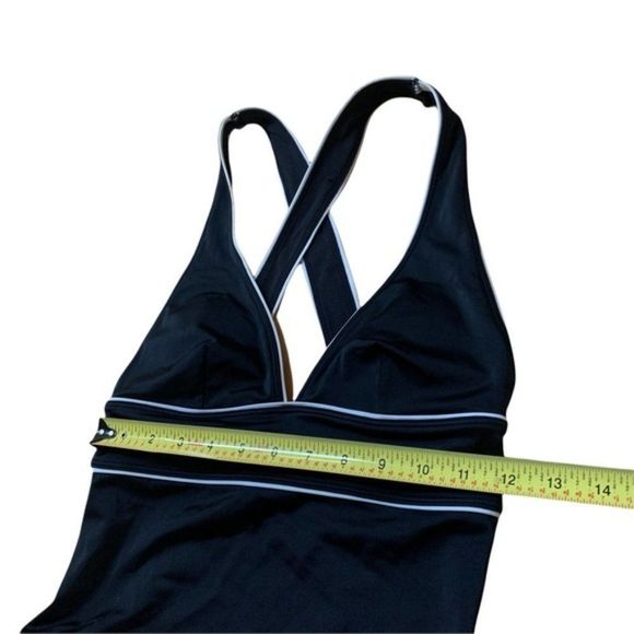 Joe Fresh Black one piece bathing suit size small - Picture 8 of 8